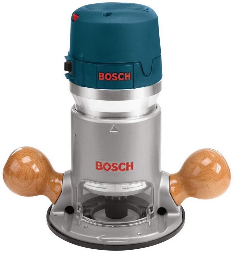 Bosch 1/4-in and 1/2-in 12-Amp Variable Speed Router - High-Performance Woodworking Tool