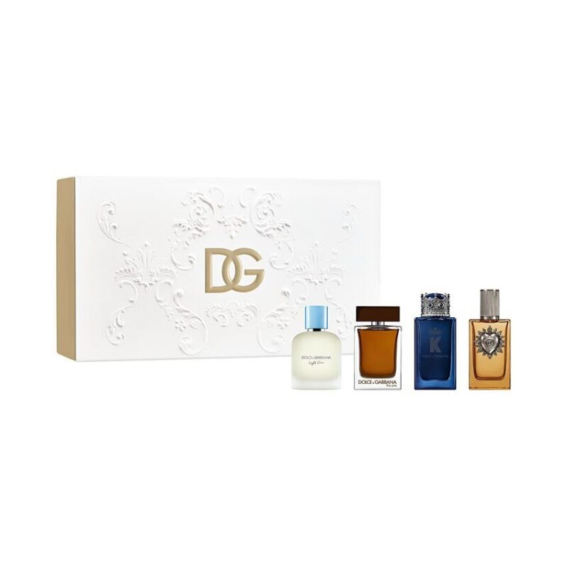 Elevate Your Scent: Dolce&Gabbana 4-Pc. Mini Travel Gift Set