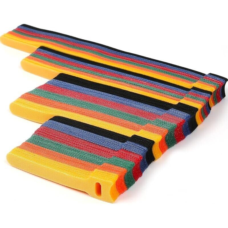 180-Piece Reusable Multi-Colour Cable Ties - High-Quality, Durable & Versatile