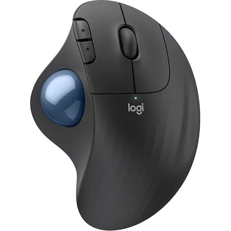 Logitech Ergo M575S Wireless Trackball Mouse - Ultimate Comfort for Long Hours