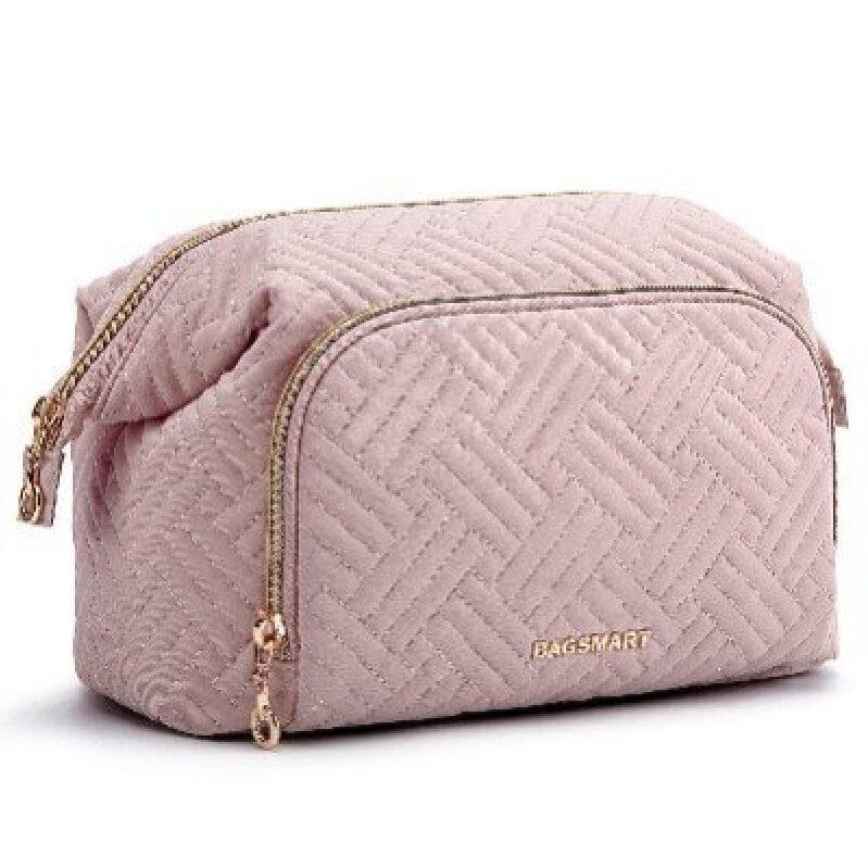 Pink Small Makeup Bag - Perfect for Travel