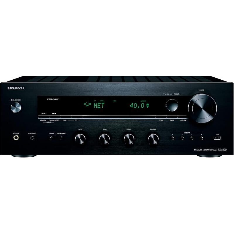 Onkyo TX-8470 2 Channel Stereo Receiver: High Fidelity Audio for the Family