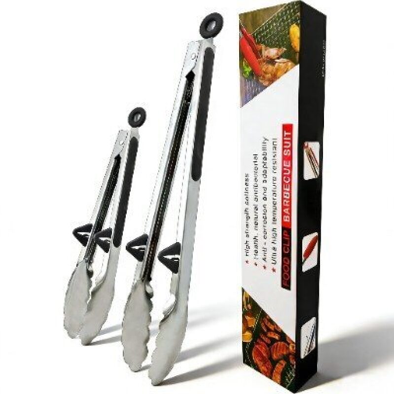 Durable BBQ Tongs Set - Perfect for Grilling