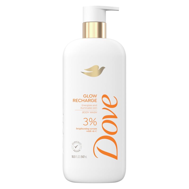 Dove Glow Recharge Body Wash - Revitalize Your Skin
