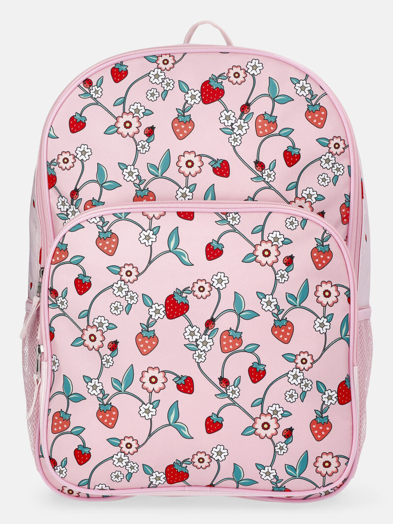 Spacious Berry Patch Backpack for Kids - Perfect for School