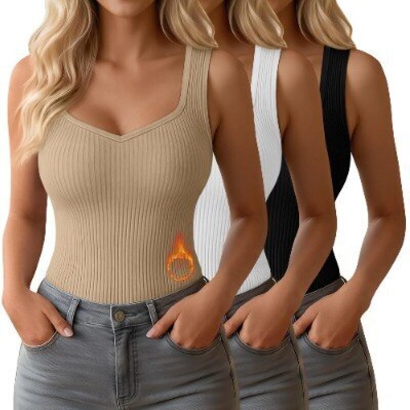 Warm and Stylish Sleeveless Vests - 3 Pack