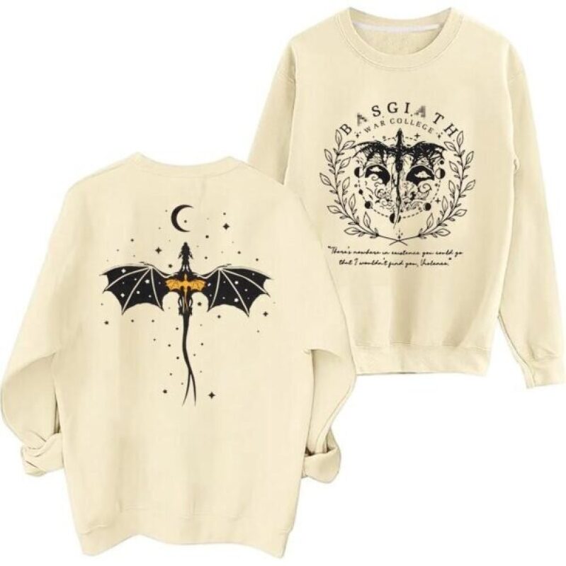 Book Lovers Sweatshirt - Fantasy Dragon Design, 50% Off