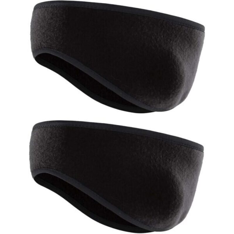 Ear Warmers for Men and Women - Cold Weather Headband (Black) -40% Off