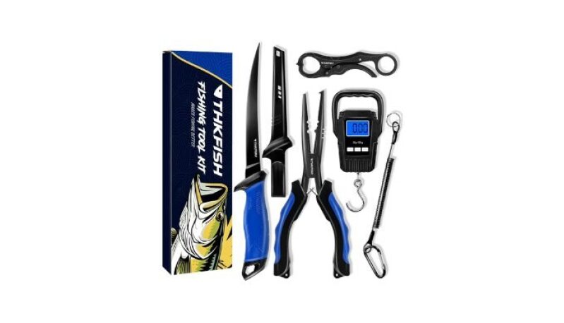 Complete Fishing Tool Set - 5 Essential Accessories for Anglers