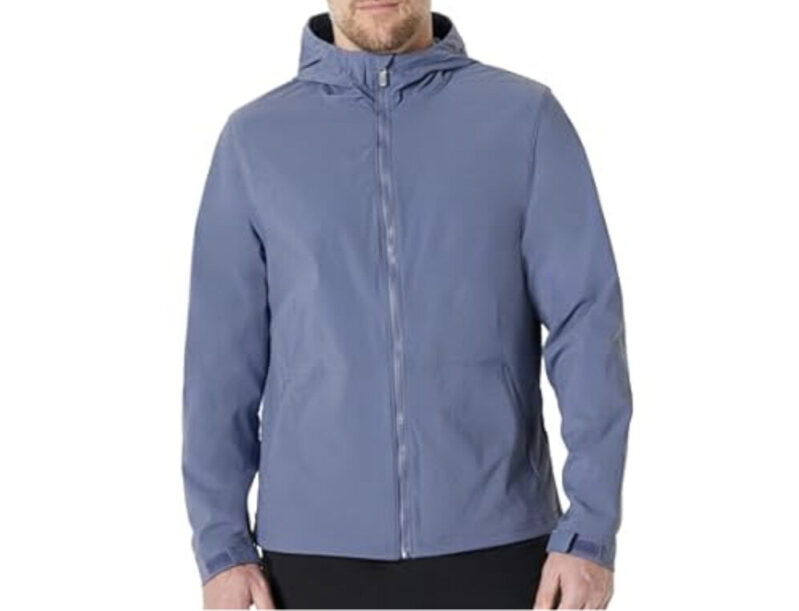 Amazon Essentials Men's Versatile Rain Jacket with Prime Shipping!