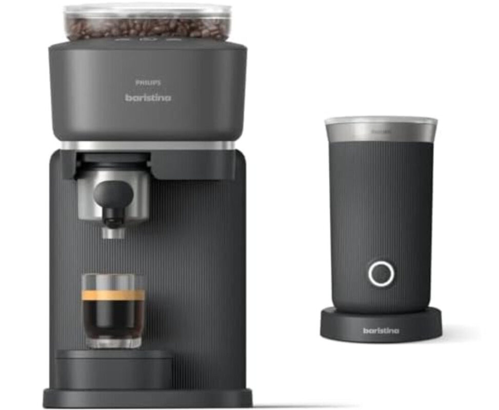 Philips Barista Espresso Machine with Milk Frothing Kit