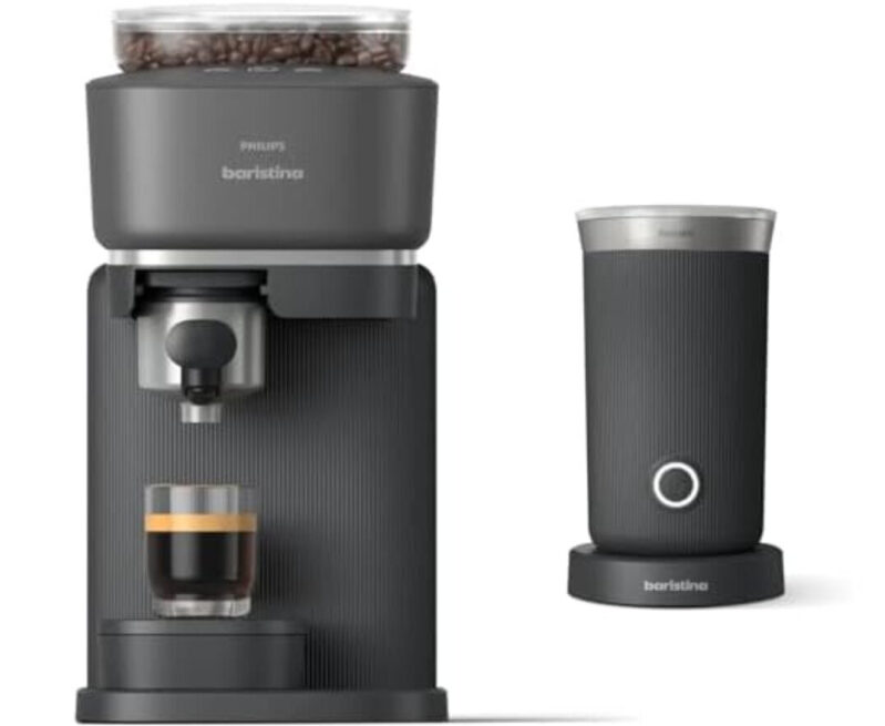 Philips Barista Espresso Machine with Milk Frothing Kit