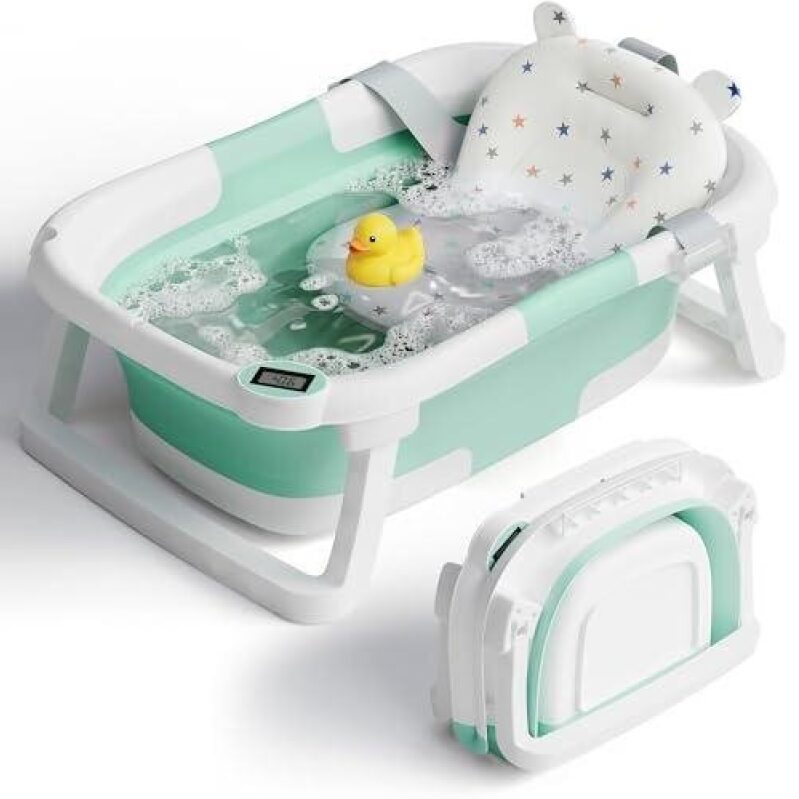 50% Off Foldable Baby Bather - Ideal for Newborn to Toddler Baths