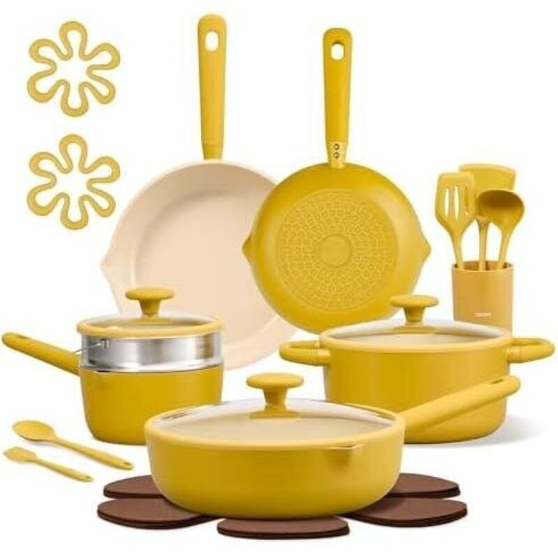 21-Piece Non-Stick Cookware Set - 50% Off