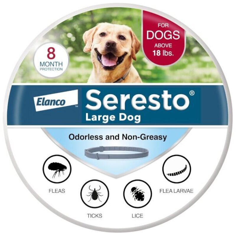 Seresto 8-Month Flea & Tick Collar for Dogs - Save $25