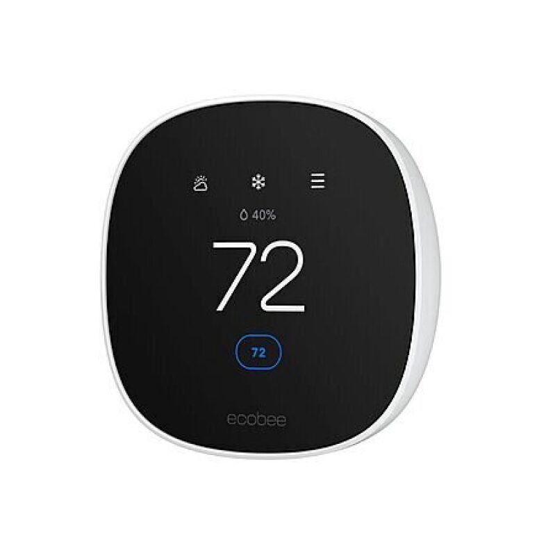 ecobee Wi-Fi Smart Thermostat Essential - Smart Home Efficiency