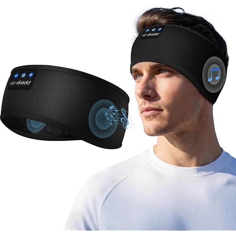 LC-Dolida Sleep Headphones Bluetooth 5.4 - Ideal for Workouts
