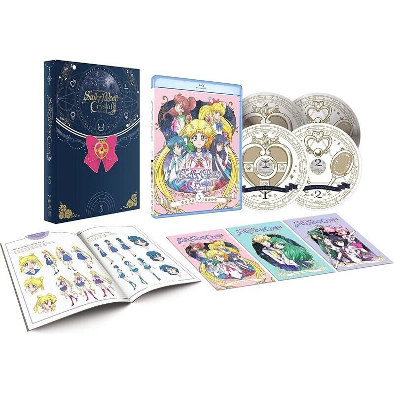 Sailor Moon Crystal Season 3 Set 1 (Limited Edition Blu-ray + DVD)