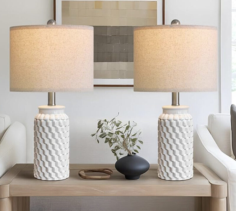 Modern Minimalist Ceramic Table Lamps - Elegant and Functional