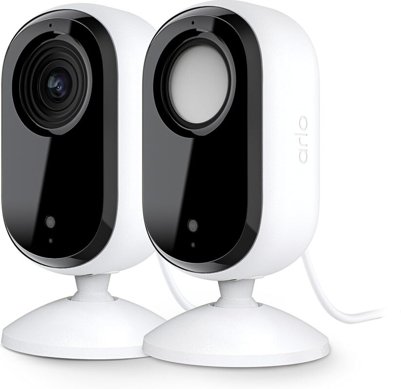 Arlo Essential Indoor 2K Camera - 2-Pack on Sale for $19.99