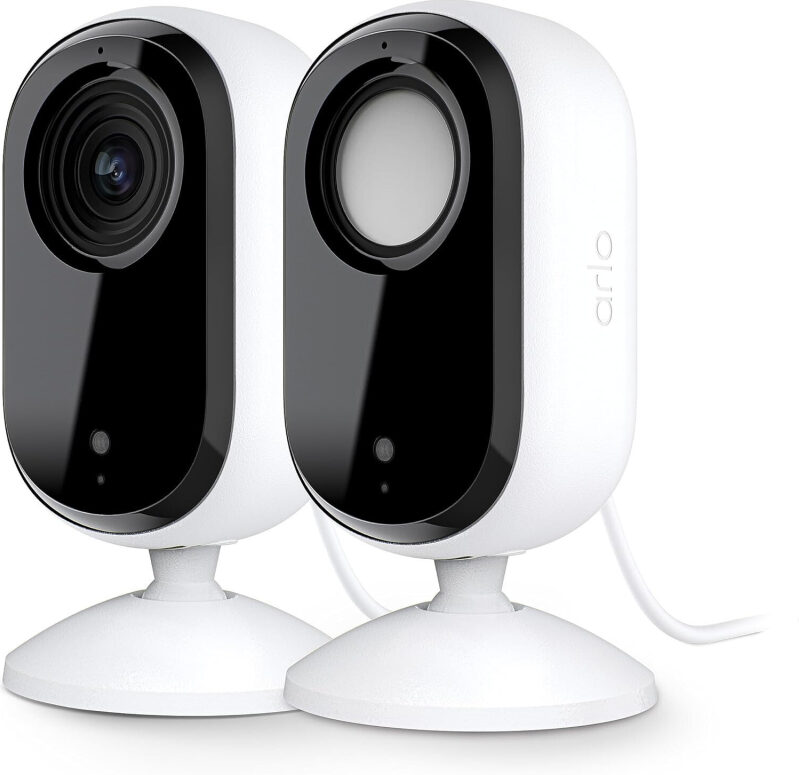 Arlo Essential Indoor 2K Camera - 2-Pack on Sale for $19.99