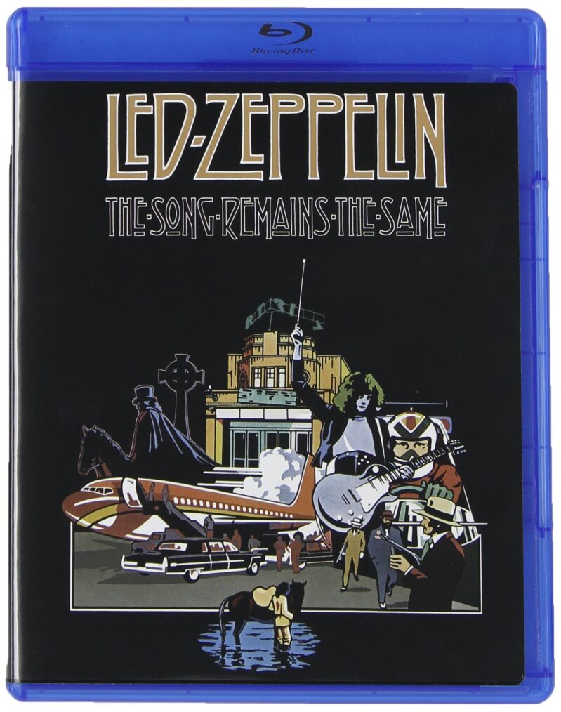Led Zeppelin The Song Remains The Same Blu-ray - Unreleased Performances & Vintage Footage