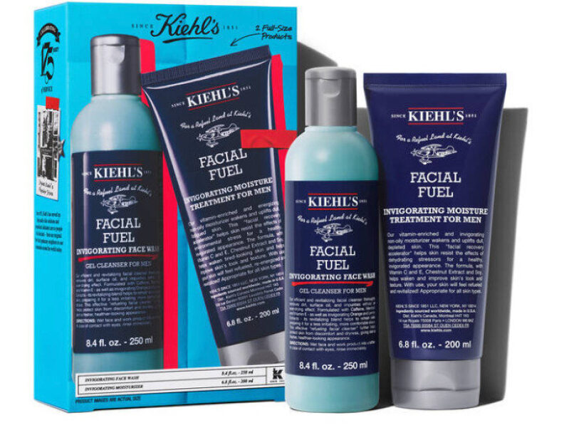 Kiehl's Men's Facial Care Set - Refreshing Skin for Oily Skin