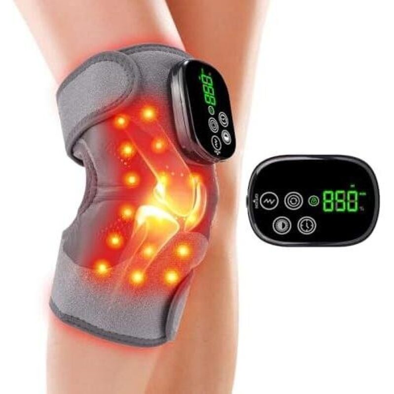 66% OFF Dual Wave Infrared Heating Knee Massager - Best Deal!