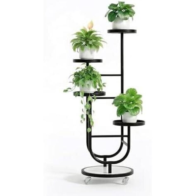Elevate Your Space with a 4 Tiered Tall Plant Stand - 50% OFF