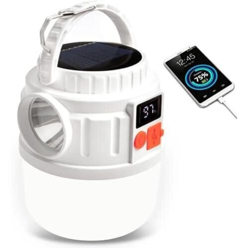 Solar Camping Lantern with 50% Off Discount