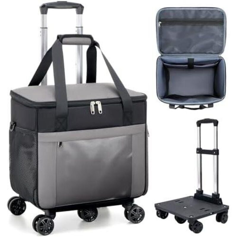 Amythe Rolling Bag - Premium Rolling Handbag with 50% Discount