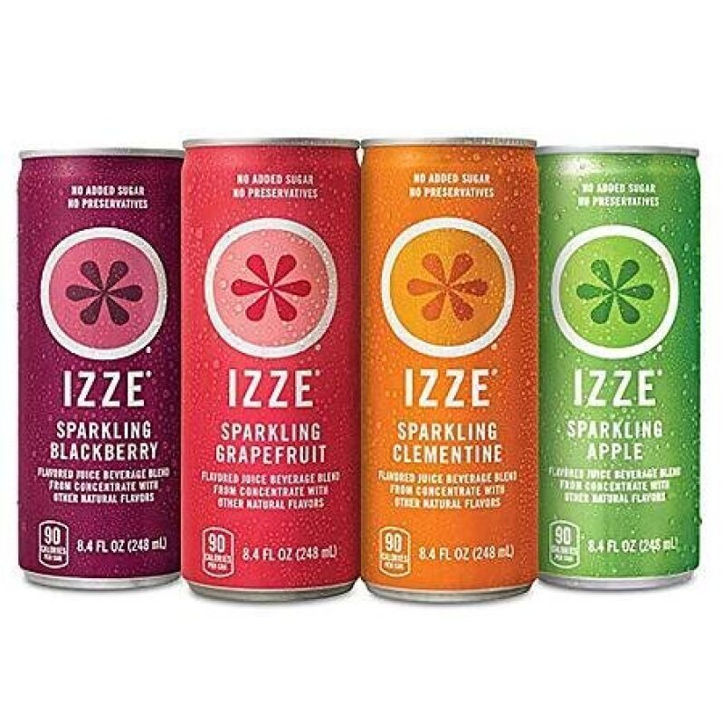 24-Pack 8.4oz IZZE Sparkling Juice - 4-Flavor Variety Pack on Sale