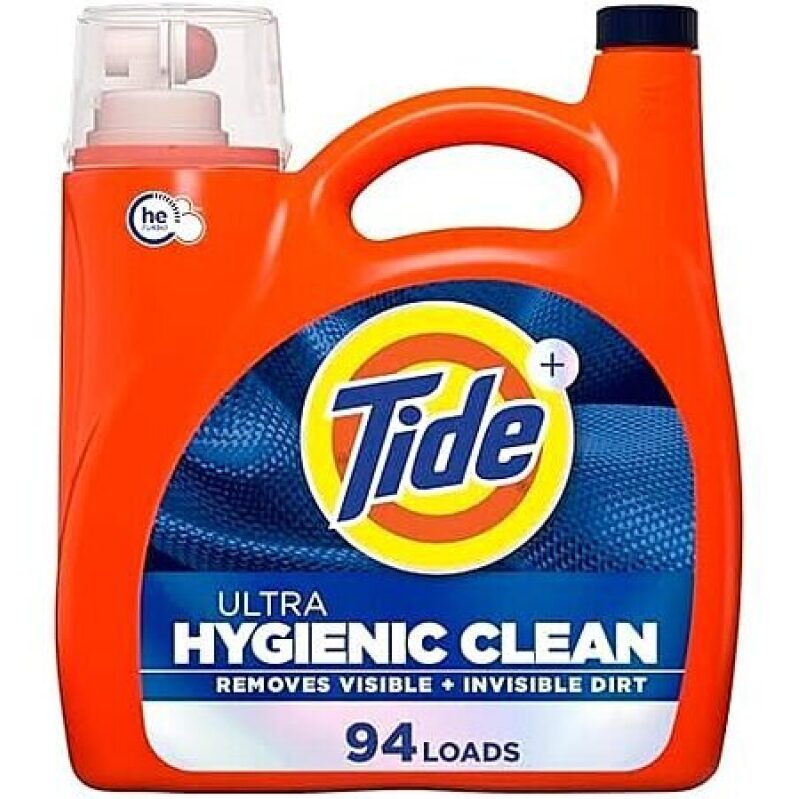 Tide Ultra Hygienic Clean Liquid Laundry Detergent - 132-Oz, 94 Loads, Original Scent