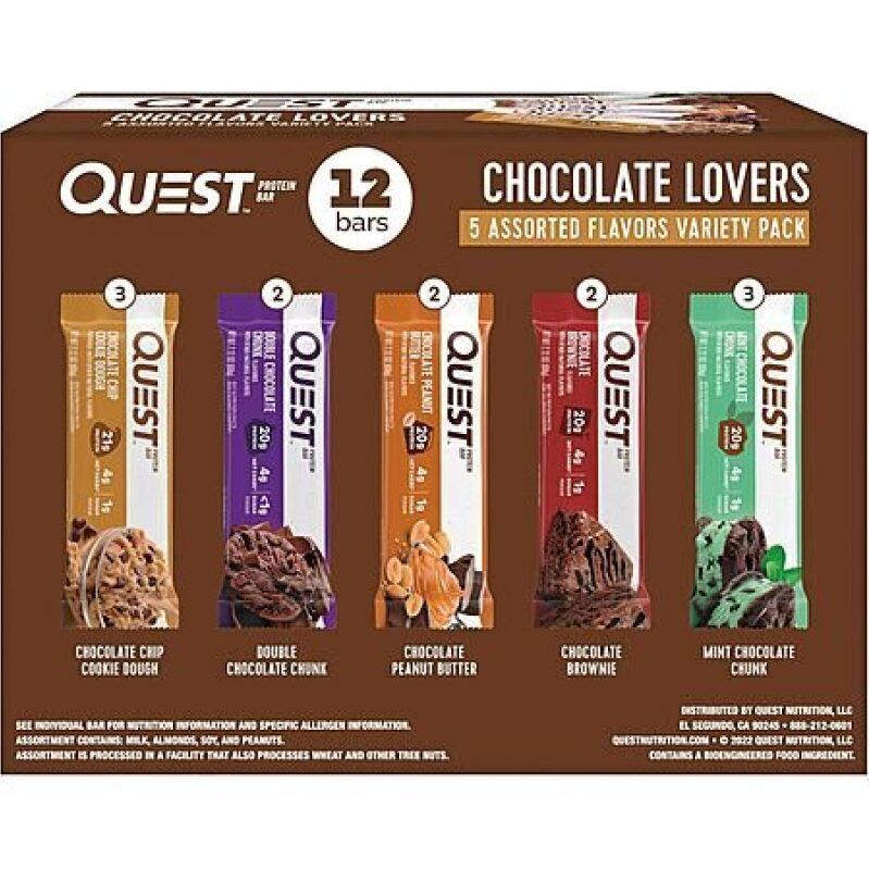 Quest Nutrition High Protein Bars - Chocolate Lovers Variety Pack