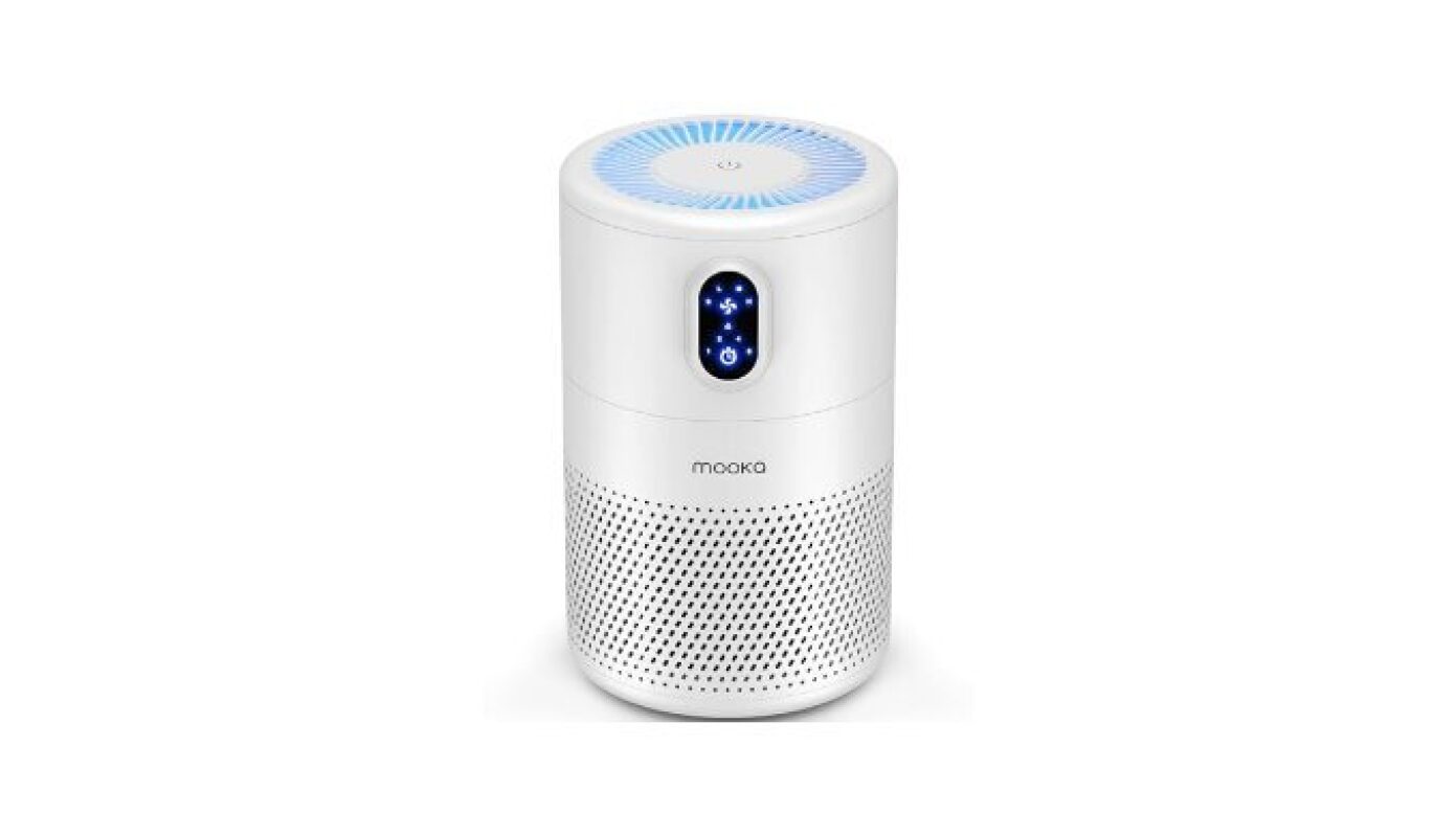 MOOKA B-D02L Air Purifier for Home - Large Room Coverage, Quiet Operation