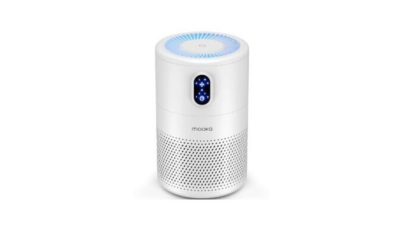 MOOKA B-D02L Air Purifier for Home - Large Room Coverage, Quiet Operation
