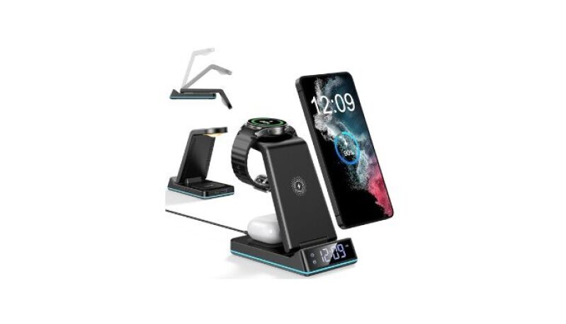 7 in 1 Wireless Charging Station for Samsung Devices