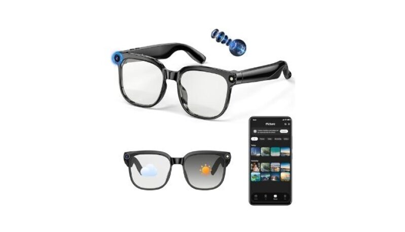 AI Smart Glasses with Camera: Capture Moments with 4K Clarity