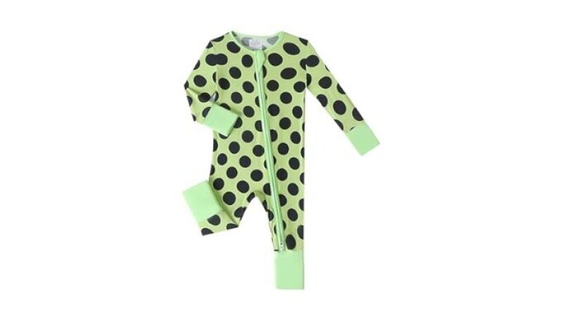 2-Way Zipper & Ultra-Soft Bamboo Baby Romper One-Piece for Newborns to 24 Months