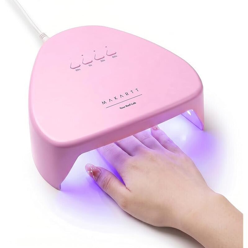 Makartt Compact Travel UV Nail Lamp for Gel Polish - Perfect for Home Manicures