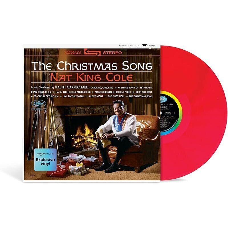 Nat King Cole: The Christmas Song - Translucent Red LP Vinyl
