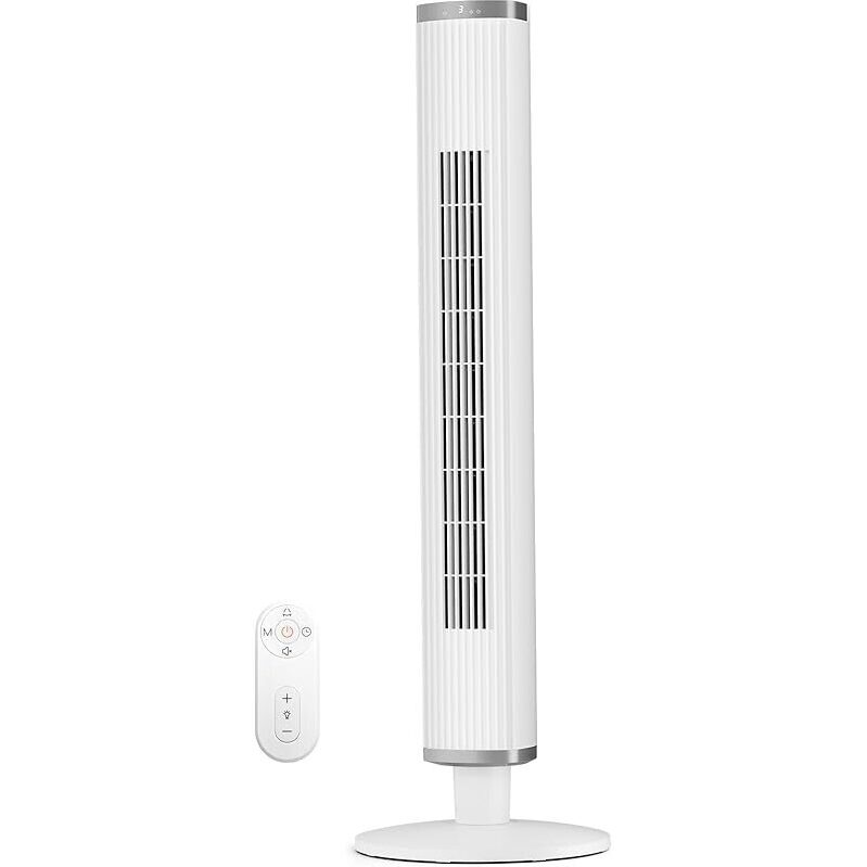 Cowsar FZ09-6MF 41-Inch Bladeless Tower Fan with Remote Control