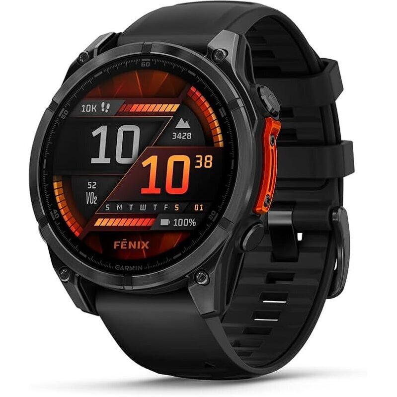 Garmin Fenix 8 47mm AMOLED Multisport GPS Smartwatch