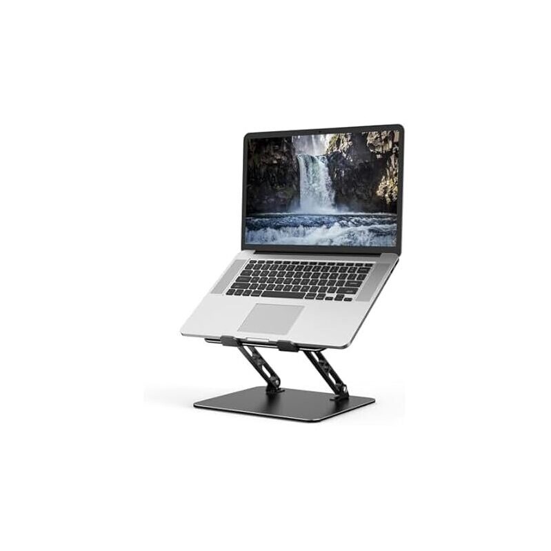 Adjustable Metal Laptop Desk Stand for Home and Office