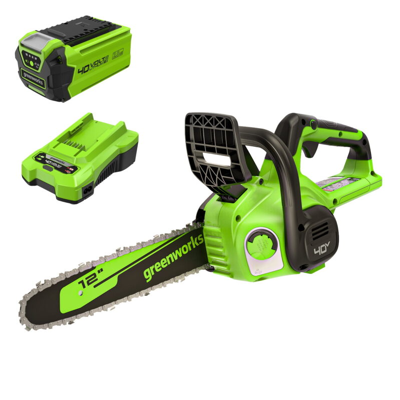 Greenworks 40V 12-Inch Chainsaw: Efficient, Safe, and Easy-to-Use