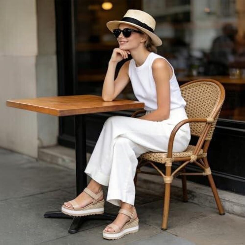 Elevate Your Style with Athlefit Women's Cool Wedge Sandals - 49% OFF