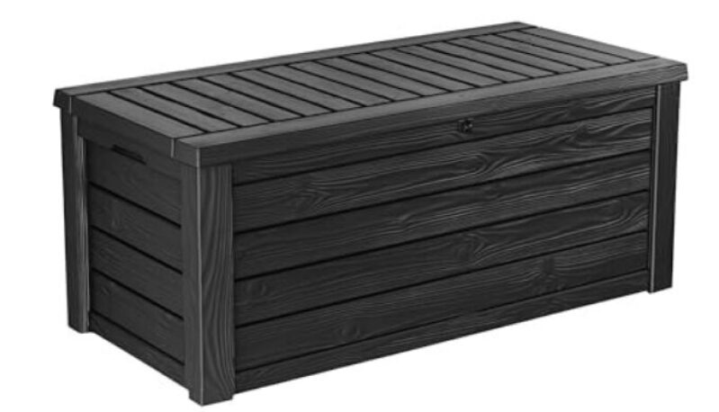 Keter Westwood 150 Gallon Dark Grey Outdoor Storage Box