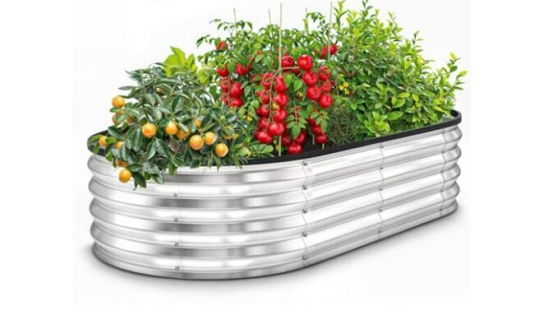 Galvanized Raised Garden Bed Kit - Expand Your Gardening Space
