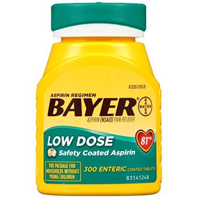Bayer Low Dose Aspirin 300 Tablets - Heart Health Essential