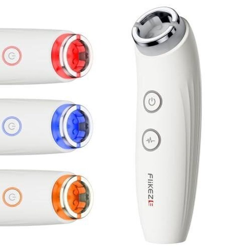 3-in-1 Beauty Device: Microcurrent, Vacuum, and LED Light Therapy